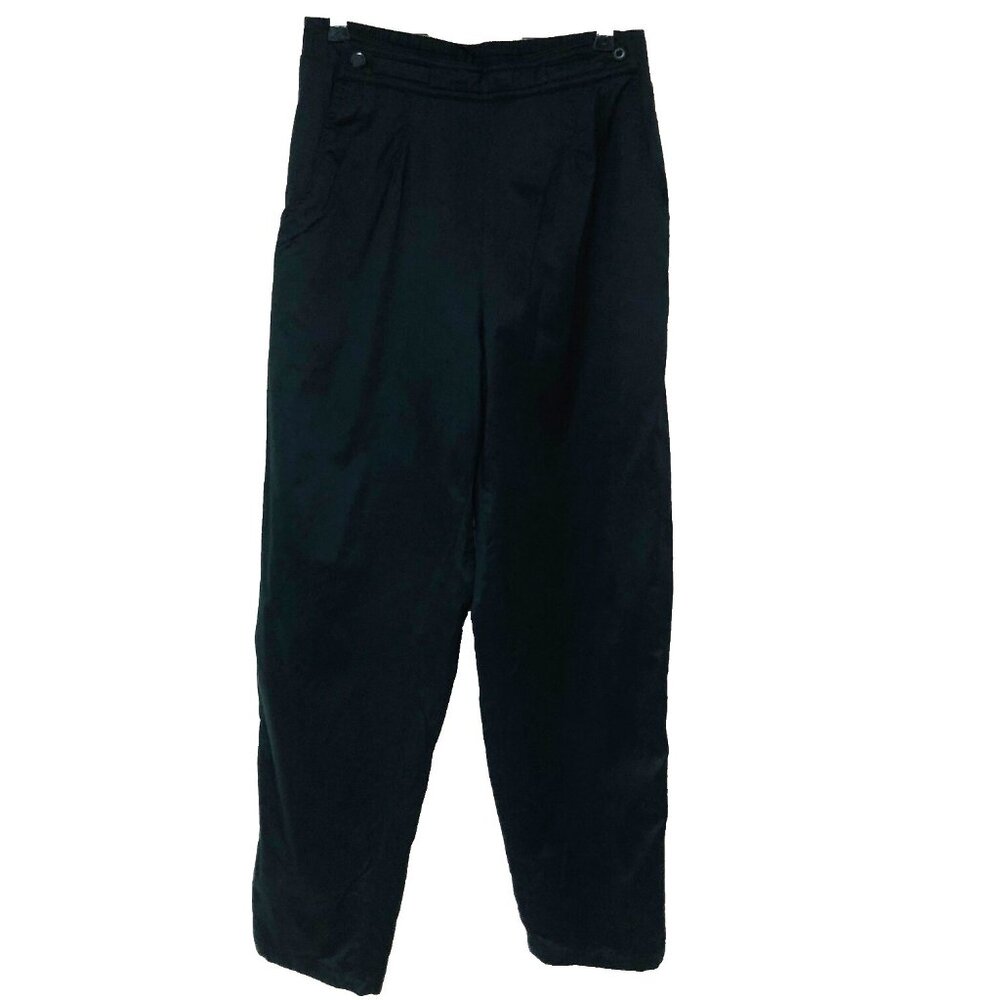 Sunice Performance Pants Women M Black Wind Water Resistant Lined Hi Rise